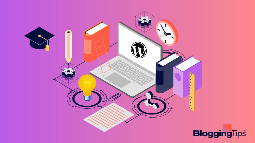vector graphic showing an image that illustrates the best wordpress hosting for education