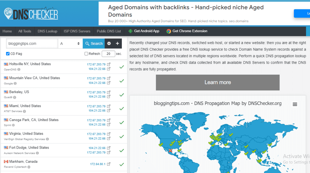 02 dns checker for monitoring dns propagation