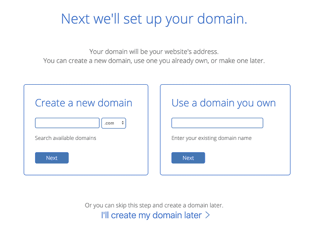 06 bluehost register domain