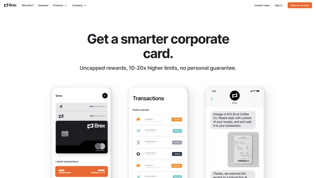 brex30card homepage screenshot 1