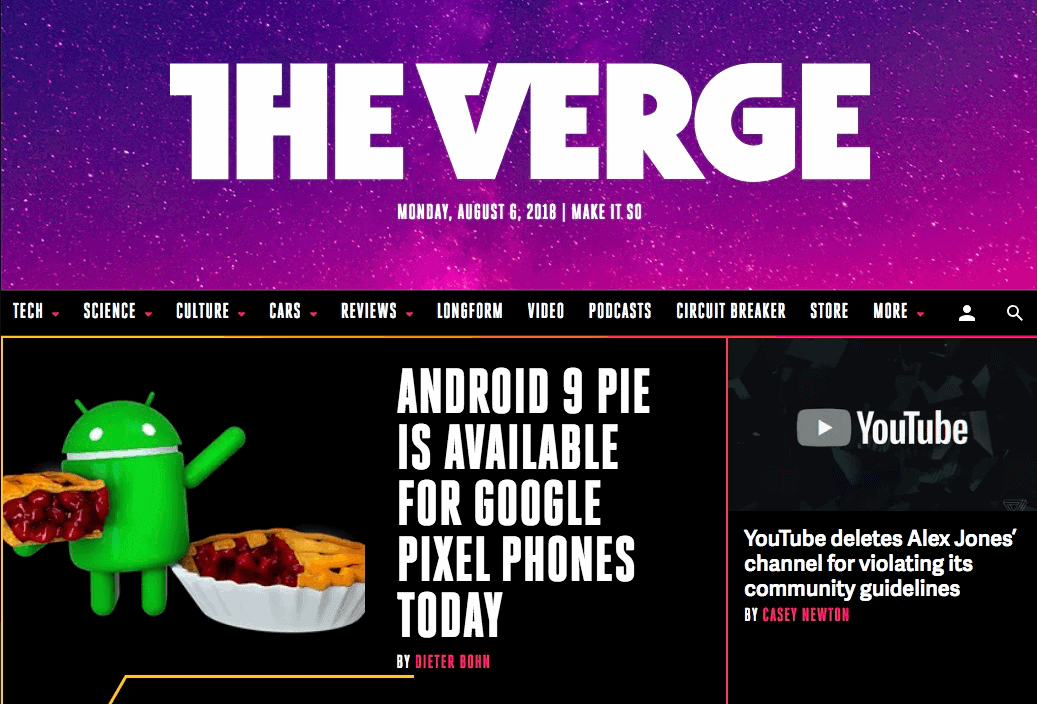 The 12 Best Tech Blogs: The Verge