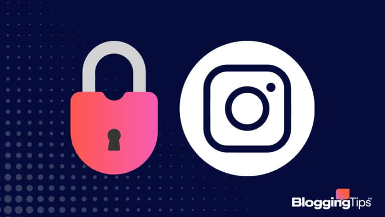 vector graphic showing an illustration of a padlock resembling privacy on your IG