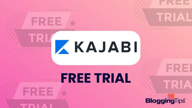 header image showing kajabi free trial graphic
